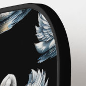 Swan Birds Muster Design Pickleball Schläger (Linke Seite)