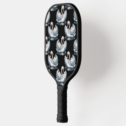 Swan Birds Muster Design Pickleball Schläger (Links)