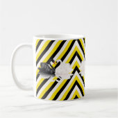 Swan Black Yellow Stripe Tasse (Links)