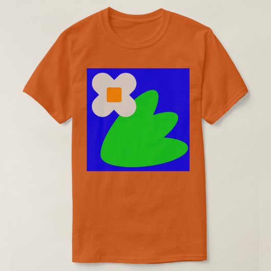 Swan-Blume T-Shirt (Design vorne)