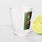 Swan Boats im Sommer Schnapsglas (Links)