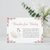 Swan Books for Baby Begleitkarte (Stehend Vorderseite)