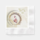 Swan chic MOTHER Party Serviette (Vorderseite)