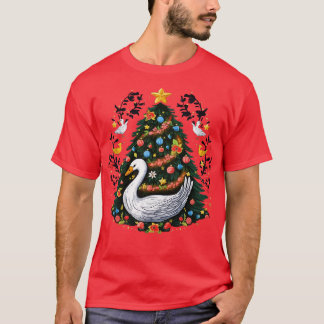 Swan Christmas T-Shirt