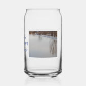 Swan Couple/Flight Can Glass Dosenglas (Rückseite)
