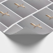 Swan Couple Wrapping Paper Geschenkpapier (Ecke)