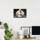 Swan & Cygnets Poster (Heimbüro)