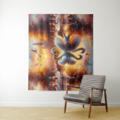 Swan Dance Tapestry Wandteppich (Beispiel)