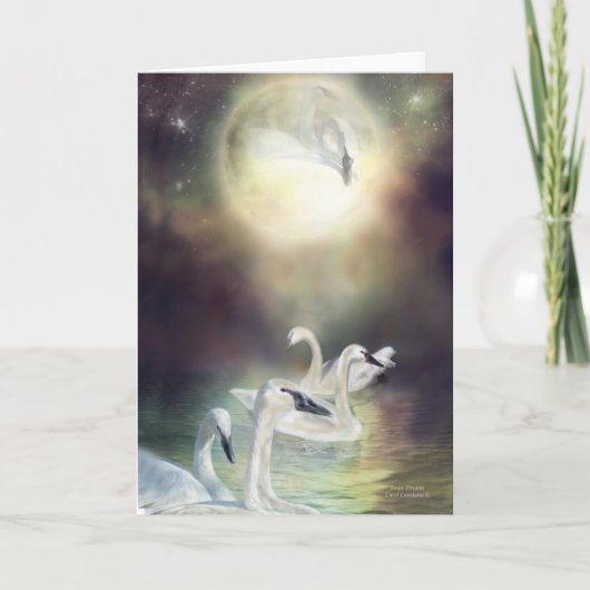 Swan Dreams ArtCard Karte (Vorderseite)