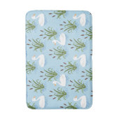 Swan Duck Pond Pattern Badematte (Vorderseite Vertikal)
