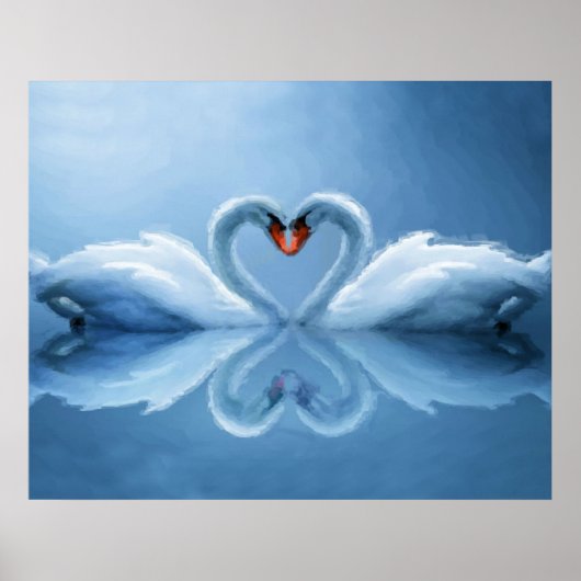 Swan Eternal Liebe Poster (Vorne)