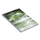 Swan-Familie am Fluss Notizblock (Rechte Seite)