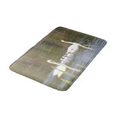 Swan Family Bath Mat Badematte (Schrägansicht)