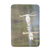 Swan Family Bath Mat Badematte (Vorderseite Vertikal)