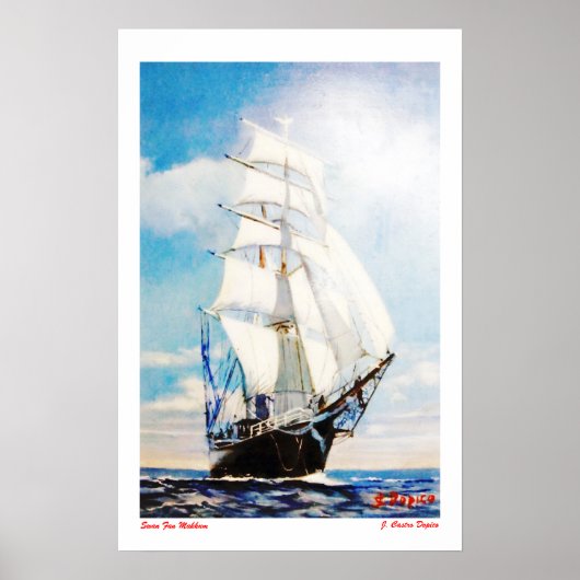 Swan Fan Makkum Poster (Vorne)