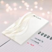 Swan Feathers Post-it Klebezettel