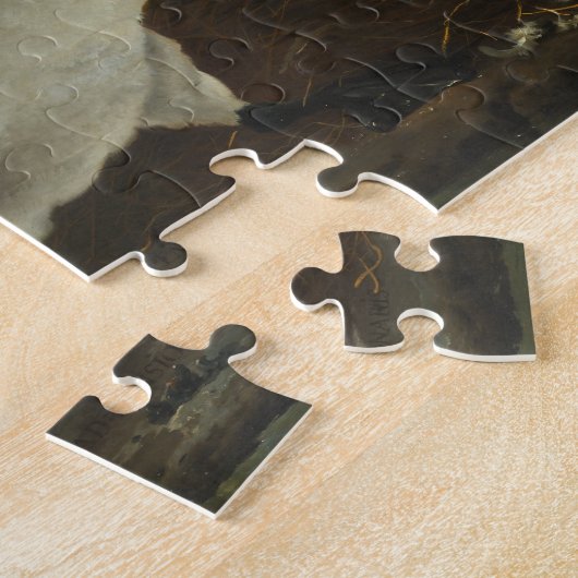 Swan Fine Art Asselijn Puzzle (Seite)