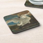 Swan Fine Art Asselijn Untersetzer (Linke Seite)