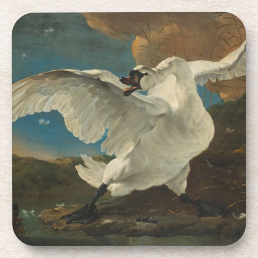 Swan Fine Art Asselijn Untersetzer (Vorderseite)