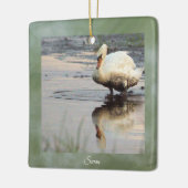 Swan Foto Ornament (Links)
