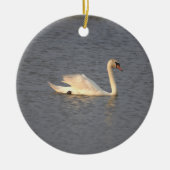 Swan Foto Ornament (Vorne)
