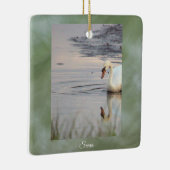 Swan Foto Ornament (Rechts)