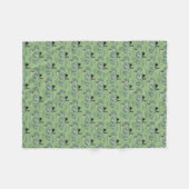 Swan Frenzy Fleece Blanket (blassgrün) (Vorderseite (Horizontal))