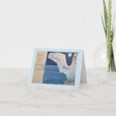 Swan Greeting Card Karte (Vorderseite)