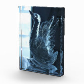 Swan Ice Sculpture, Quebec, Kanada Fotoblock (Rechts)