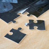 Swan Ice Sculpture, Quebec, Kanada Puzzle (Seite)