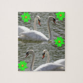 Swan Jigsaw Puzzle (Vertikal)