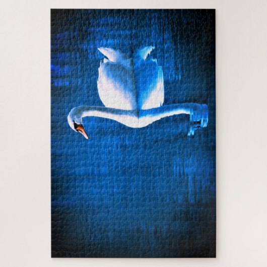 Swan Jigsaw Puzzle (Vertikal)