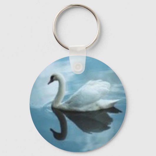 Swan Keychain Schlüsselanhänger (Vorderseite)