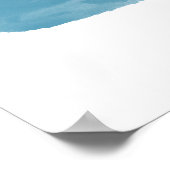 Swan Lake Art Poster (Ecke)