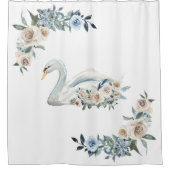 Swan Lake Bad Dusche Vorhang (Vorderseite)