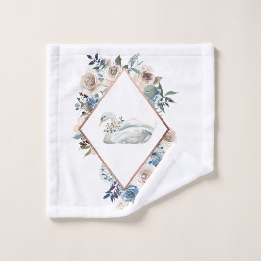 Swan Lake Badhandtuch Set (Waschlappen)