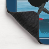 Swan Lake Ballerina Mousepad (Ecke)