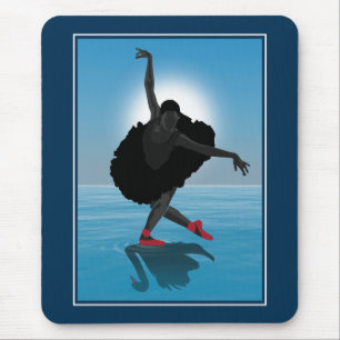 Swan Lake Ballerina Mousepad