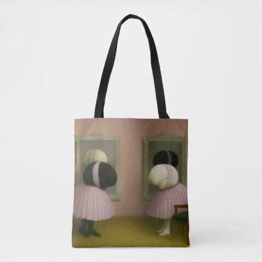 Swan Lake Ballet Braves and Bewitching Mirrors Tasche (Vorderseite)