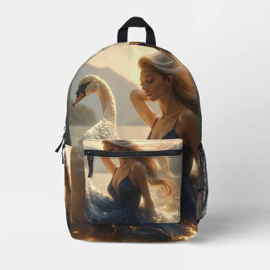 SWAN LAKE - BALLET & DANCE - BEDRUCKTER RUCKSACK (Vorderseite)