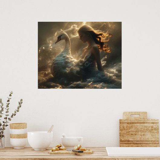 SWAN LAKE - BALLET & DANCE POSTER (Küche)