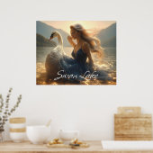 SWAN LAKE - BALLET & DANCE - POSTER (Küche)