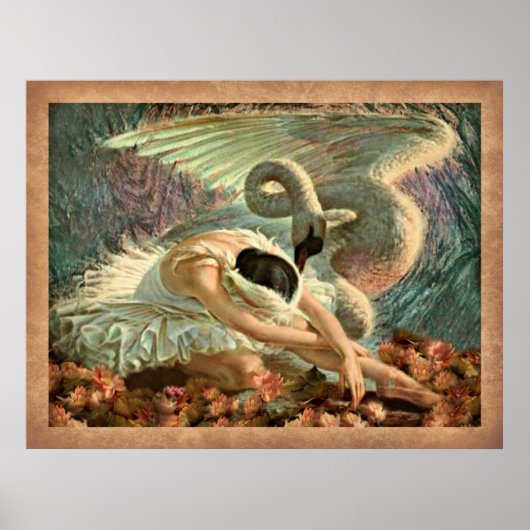 Swan Lake Ballet Poster (Vorne)