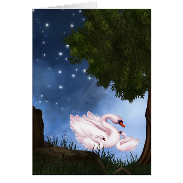 Swan Lake Card (Vorne)