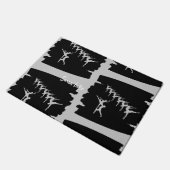 Swan Lake Fußmatte (Schrägansicht)