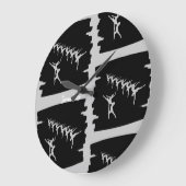 Swan Lake Große Wanduhr (Winkel)