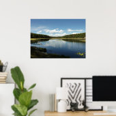 Swan Lake II beim Grand Teton Nationalpark Poster (Heimbüro)