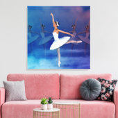Swan Lake Inspiriert Classic Ballet Scene Leinwand (Insitu (Wohnzimmer))