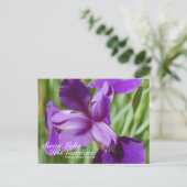Swan Lake Iris Gardens Postcard Postkarte (Stehend Vorderseite)
