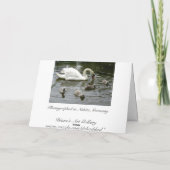 Swan Lake Karte (Rückseite)